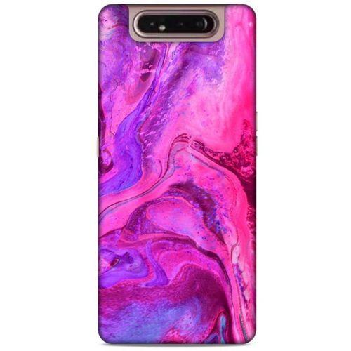 Samsung Galaxy A80 Uyumlu Kılıf Pembe Delisi (20) Koruyucu Kılıf Fuşya