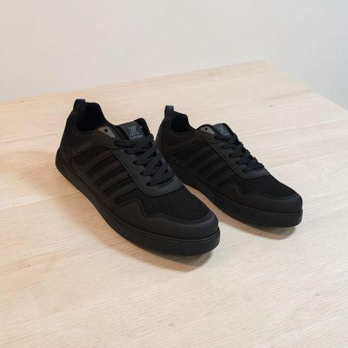 Luttoon 4189 Siyah Bağacaklı Fuspetli Spor Ayakkabı