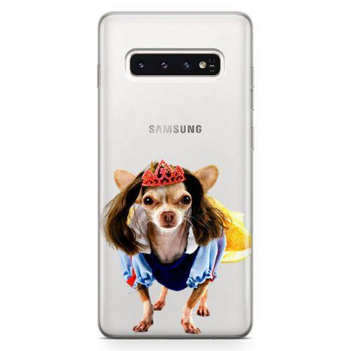 Samsung Galaxy S10 Kılıf Chihuahua Arka Kapak Koruma Desenli Full Koruyucu