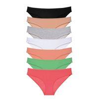 7 Adet Süper Eko Set Likralı Kadın Slip Külot Set 7