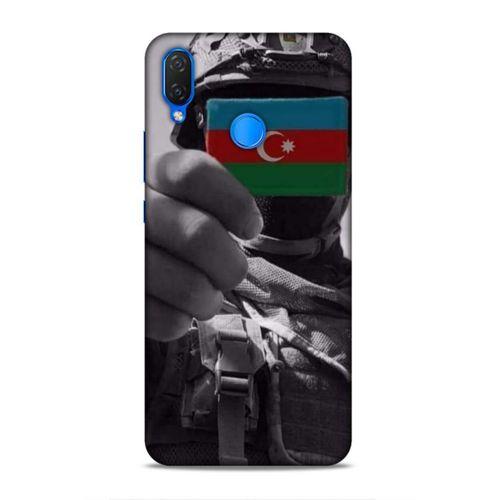 Huawei Psmart 2019 Uyumlu Kılıf Azarbaijan (40) Fit Silikon Kılıf Asker