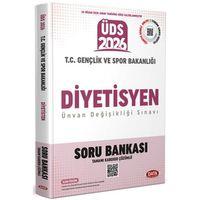2026 T.C. Gençlik ve Spor Bakanlığı Diyetisyen ÜDS Soru Bankası Data Yayınları