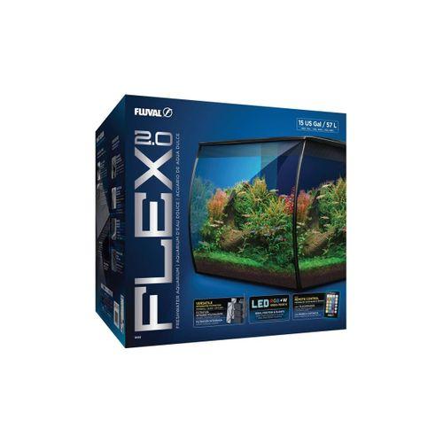 Fluval Flex 2.0 Akvaryum Siyah 57L