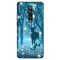 Xiaomi Mi 9T Kılıf Snowix (28) Arka Kapak Mavi Koyu