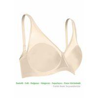 Alışveriş Meydanı Kadın Ten Dantelli Toparlayıcı Küçültücü Balenli Minimizer Sütyen