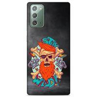 Lopard Samsung Galaxy Note 20 Uyumlu Kılıf Tattoo's (33) Hybrid Kılıf Stay Wild