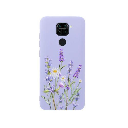 Xiaomi Redmi Note 9 Lavender Premium Silikonlu Lila Telefon Kılıfı