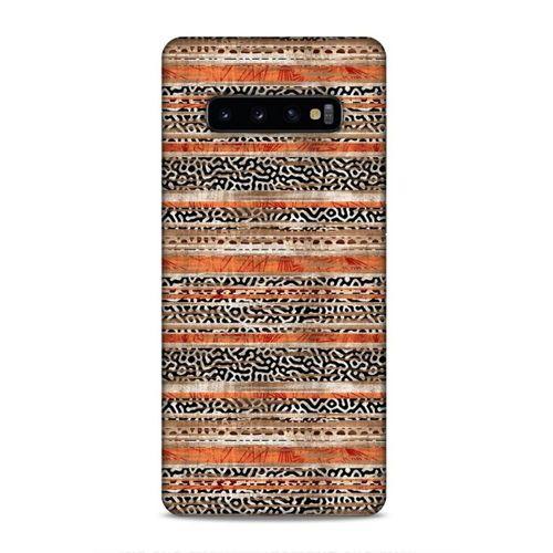 Samsung Galaxy S10 Plus Uyumlu Kılıf Romans (16) Kalın Kılıf Leopar
