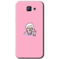 Samsung Galaxy A8 2016 Kılıf HD Desen Baskılı Arka Kapak - Bad Grandmother