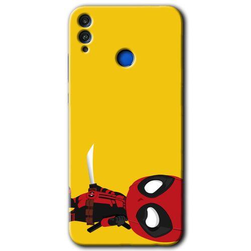 Honor 8x Kılıf HD Desen Baskılı Arka Kapak - DeadPool 6