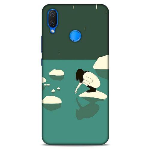 Huawei Psmart 2019 Kılıf Depresyon (8) Baskılı Kılıf Siyah Kahverengi