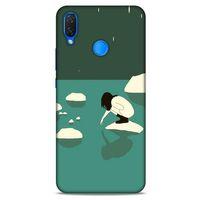 Huawei Psmart 2019 Kılıf Depresyon (8) Baskılı Kılıf Siyah Kahverengi