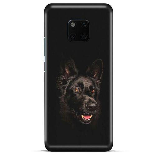 General Mobile GM 20 Pro Kılıf Almanya (33) Hybrid Kılıf Black German Shepherd