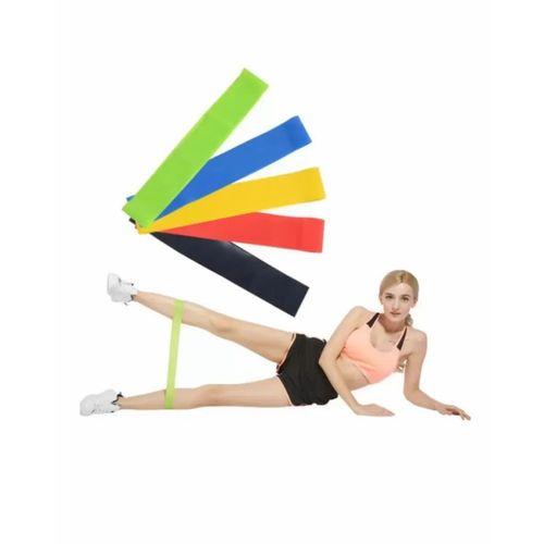 Pilates Direnç Lastiği Fitness Yoga Ve Evde Spor İçin Çok Amaçlı Bant
