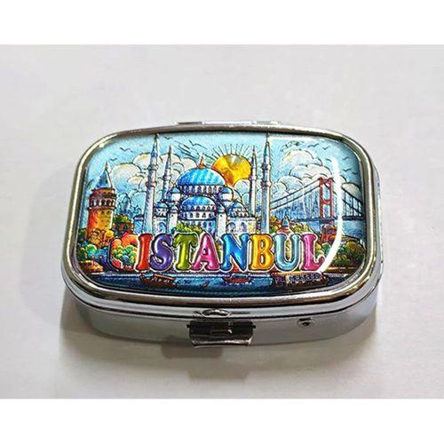 İstanbul Temalı İlaç Kutusu - Model 4