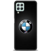 Samsung Galaxy M22 Kılıf HD Baskılı Kılıf - Bmw + Tam Ekran Koruyucu
