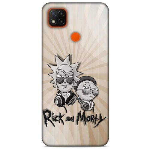 Xiaomi Redmi 9C Uyumlu Kılıf Rick And Morty (16) Kalın Kılıf Jessica