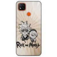 Xiaomi Redmi 9C Uyumlu Kılıf Rick And Morty (16) Kalın Kılıf Jessica
