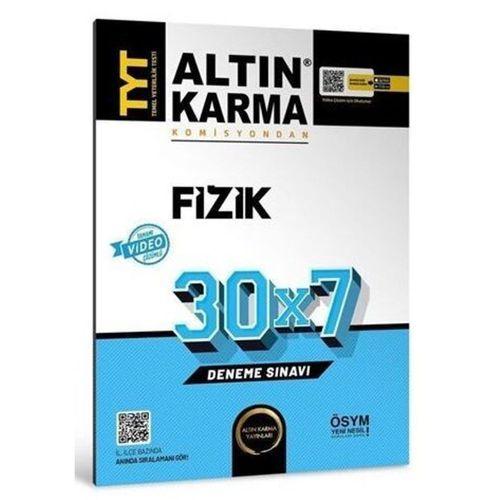 TYT Fizik 30 x 7 Deneme Altın Karma Yayınları