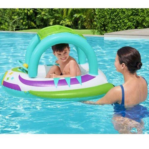 Bestway Gölgelikli Direksiyonlu Kornalı Bot 107x102 Cm - 34149
