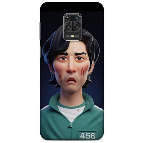 Xiaomi Redmi Note 9S Uyumlu Kılıf Squid Game (14) Lansman Kılıf Kyung-Soon