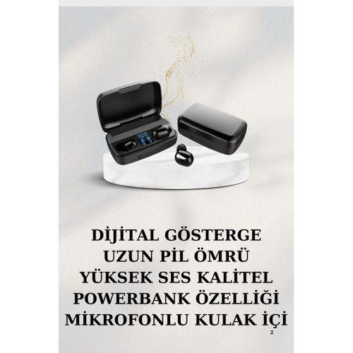 Dijital Göstergeli Bluetooth Kulaklık Kablosuz Tws Stereo Bluetooth 5 0