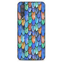 Xiaomi Mi 9 Kılıf Desenli Özel Seri Tüyler (37) Silicone Cover