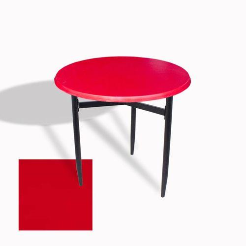 Dockers Venedik Masa Yuvarlak Çap 70 ESB (Werzalit, Wermodin veya Allzalit Tabla) - Kırmızı