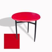 Dockers Venedik Masa Yuvarlak Çap 70 ESB (Werzalit, Wermodin veya Allzalit Tabla) - Kırmızı
