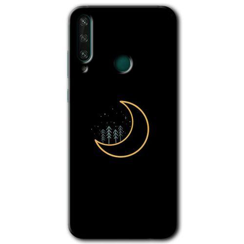 Huawei Y6P Kılıf HD Desen Baskılı Arka Kapak - İyi Geceler