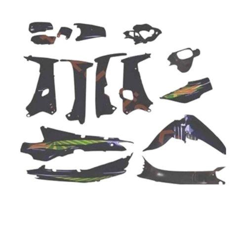 FALCON Falcon Kaporta Seti 100 Çelik Falkon Yuki Siyah Y/S