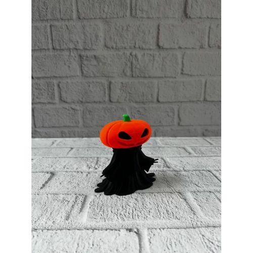 Balkabağı Figür 9cm Cadılar Bayramı Dekoratif Biblo