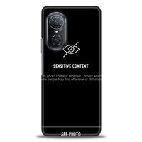 Huawei Nova 9 SE Kılıf HD Baskılı Kılıf - Sensitive Content + Tam Ekran Koruyucu