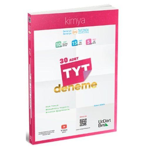 TYT Kimya 30 Deneme ÜçDörtBeş Yayınları