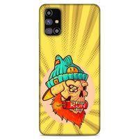Lopard Samsung Galaxy M31s Uyumlu Kılıf Tattoo's (32) Soft Silikon Kılıf Run