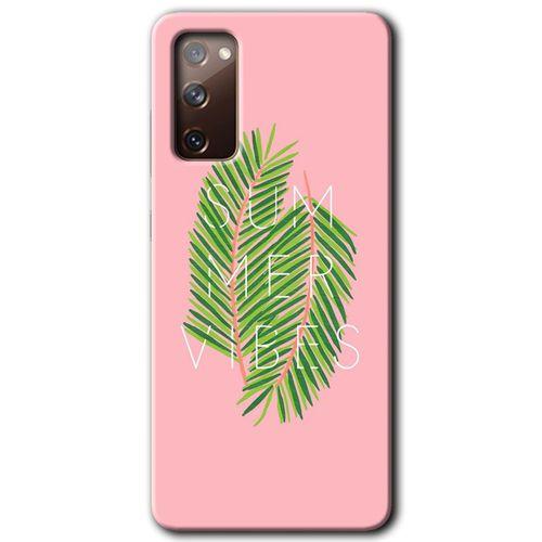 Potkal Hediye Fabrikası Samsung Galaxy S20 FE Kılıf HD Desen Baskılı Arka Kapak - Summer Vibes