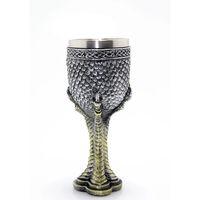 Tasarım Paslanmaz Çelik Kadeh Bardak Model 2