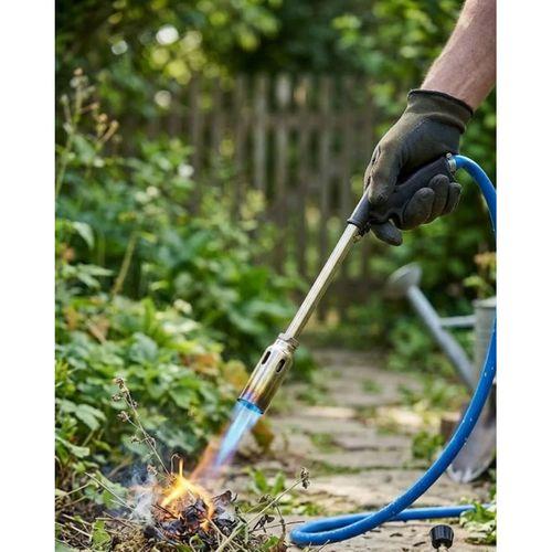 Profesyonel Gazlı Pürmüz Alev Tabancası Hortumlu Lpg Yakıcı Ateş Başlatma Ve Tamir Aleti