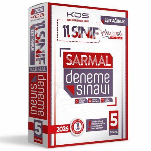 2026 11 Sınıf KDS EŞİT AĞIRLIK TM SARMAL Deneme Paketi 5li Türkiye Geneli D Çözümlü Asimetrik Yayın