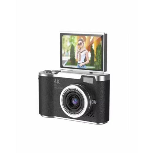 48 Mp Kompakt Dijital Kamera 4k Video 8x Zoom Ve Flip Ekran Selfie Vlog Uyumlu