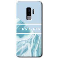 Potkal Hediye Fabrikası Samsung Galaxy S9 Plus Kılıf HD Desen Baskılı Arka Kapak - Fearless