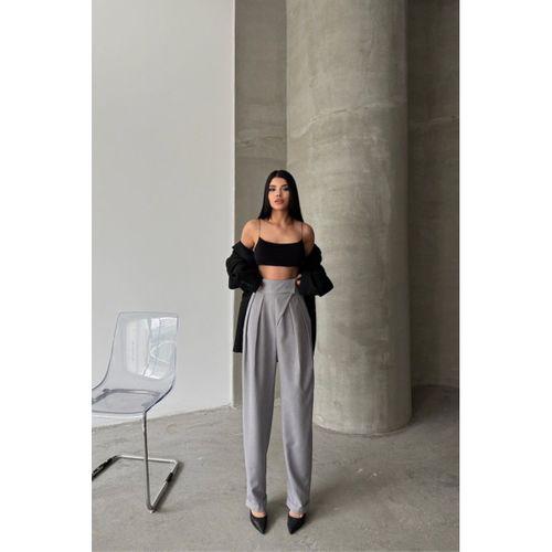 TASARIM PANTOLON - Gri