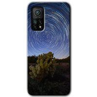 Xiaomi Mi 10T Pro HD Baskılı Kılıf + 9D Tam Ekran Koruyucu - Eclipse Sky