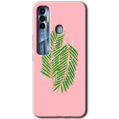 Tecno Spark 7 Pro Kılıf HD Desen Baskılı Arka Kapak - Summer Vibes