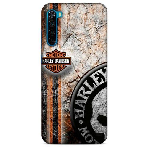 Xiaomi Redmi Note 8T Uyumlu Kılıf Motorsiklet (11) Tam Koruma Harley Davidson