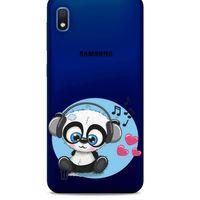 Zoologix (74) Samsung Galaxy A10 Şeffaf Kılıf Silikon Desenli