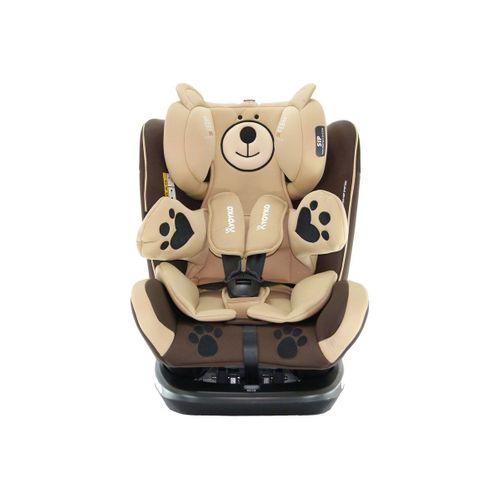 Yoyko Bear 360 Derece Dönebilir Yatabilir 0-36 Kg Isofixli Oto Koltuğu Kahverengi Kahverengi