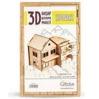 Ahşap Maket 3D Konak