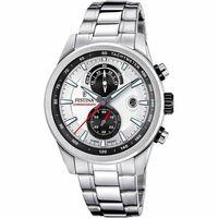 Festina F20694/1 Quartz Çelik Gri 10 ATM 44 mm Erkek Kol Saati