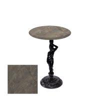 Dockers Bistro Döküm Ayak Çipa Angel Masa -  (Werzalit, Wermodin ve Allzalit Tabla 60 cm çap) - Halong